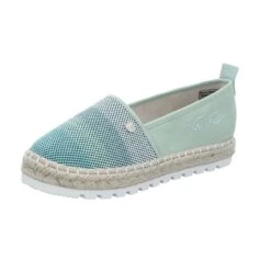 Tom Tailor Damen-Slipper-Espadrille Grün