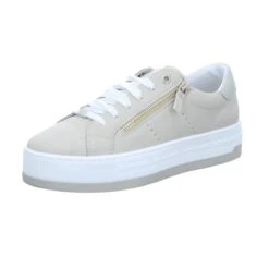 Tom Tailor Damen-Sneaker-Schnürhalbschuh Beige