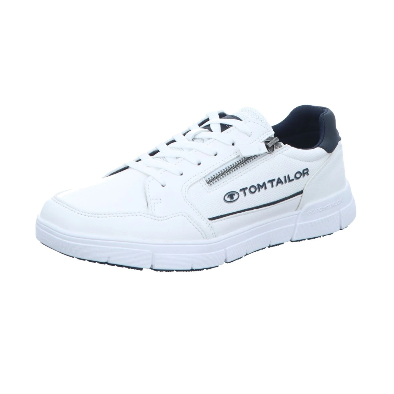 Tom Tailor Herren-Schnürhalbschuh Weiß 1 Tom Tailor Herren-Schnürhalbschuh Weiß