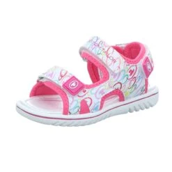 Tom Tailor Mädchen-Sandalette Weiß-Pink