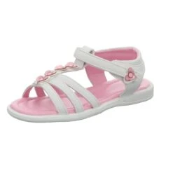 GirlZ OnlY Mädchen-Sandalette Weiß-Pink