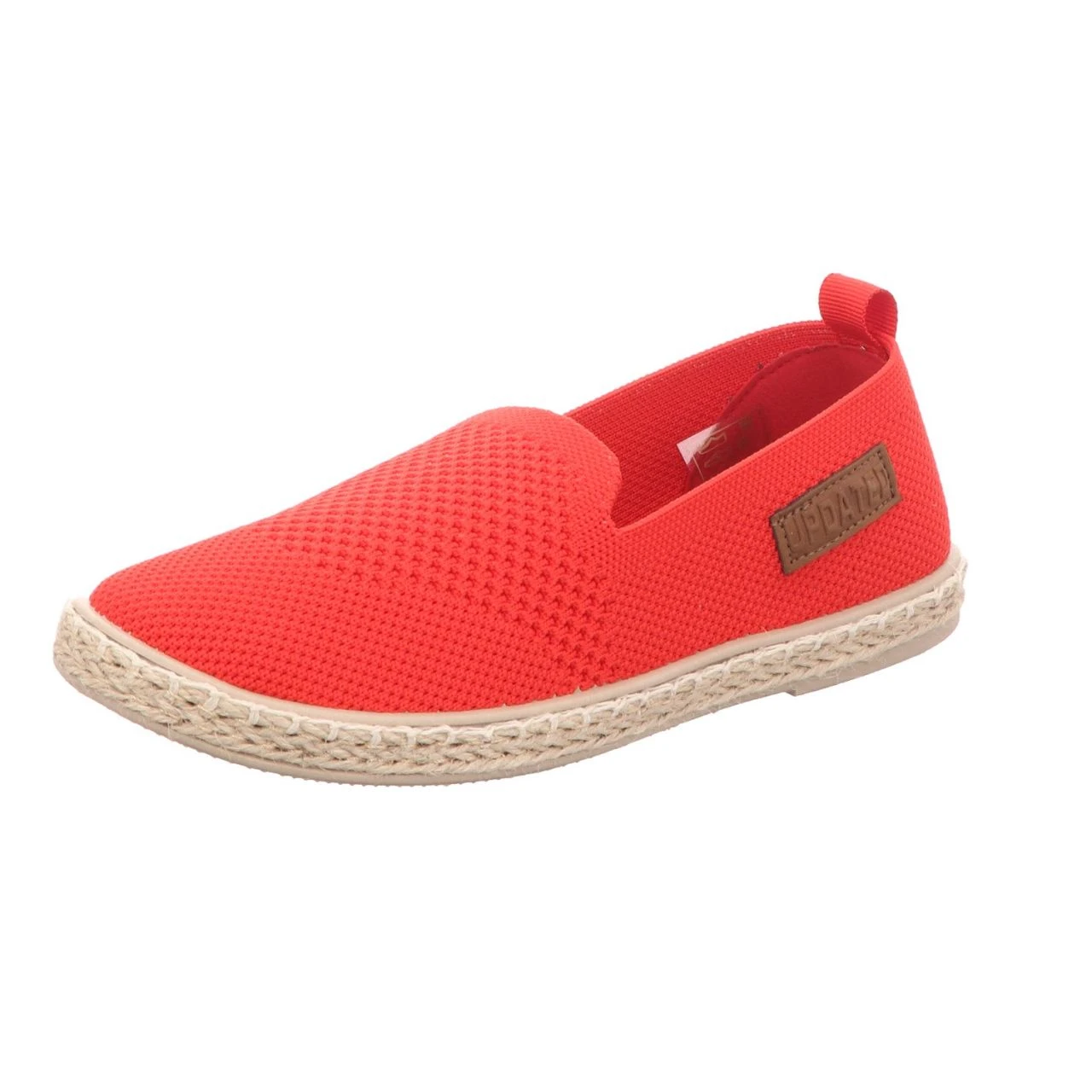 Living UPDATED Damen-Slipper-Espadrille Rot 1 Living UPDATED Damen-Slipper-Espadrille Rot