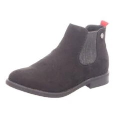 S.Oliver Damen-Stiefelette Chelsea Boot Schwarz