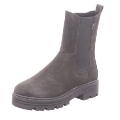 S.Oliver Damen-Stiefelette Chelsea Boot Schwarz